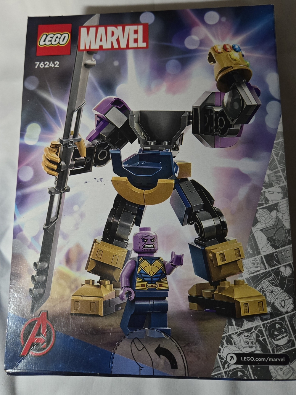 LEGO Marvel Thanos Mech Armor Set 76242